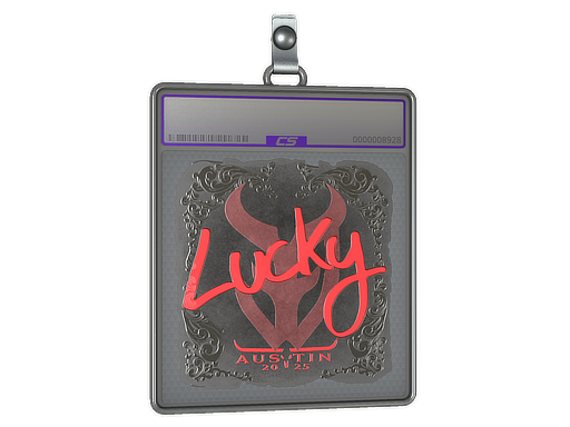 Item Sticker Slab | Lucky (Foil) | Austin 2025