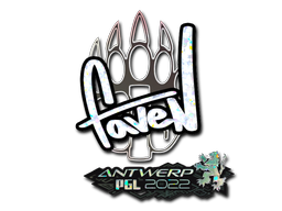 Item Sticker | faveN (Glitter) | Antwerp 2022