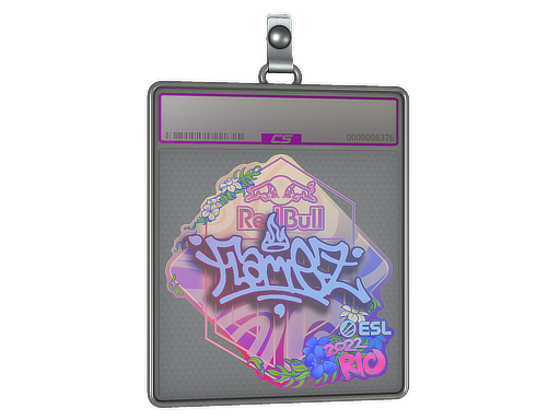 Item Sticker Slab | FlameZ (Holo) | Rio 2022