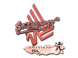 Item Sticker | sinnopsyy (Holo) | Antwerp 2022