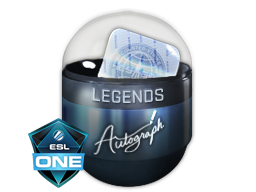 Item Autograph Capsule | Legends (Foil) | Cologne 2016