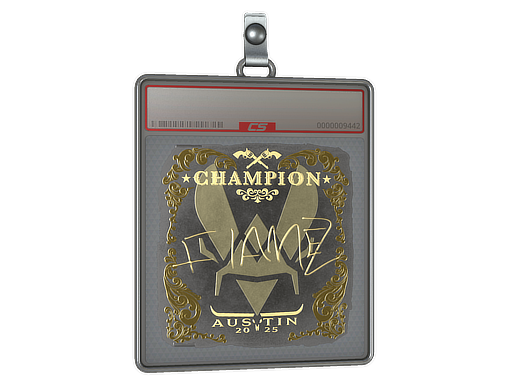 Item Sticker Slab | FlameZ (Gold, Champion) | Austin 2025