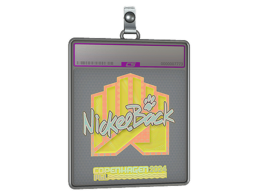 Item Sticker Slab | NickelBack (Holo) | Copenhagen 2024