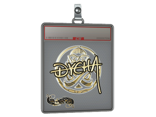 Item Sticker Slab | Dycha (Gold) | Paris 2023