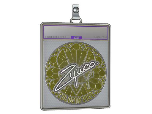 Item Sticker Slab | ZywOo (Foil) | Cologne 2026