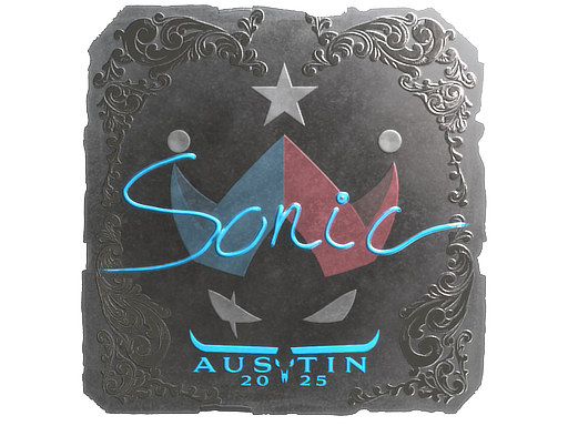 Item Sticker | Sonic (Foil) | Austin 2025