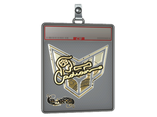 Item Sticker Slab | cadiaN (Gold) | Paris 2023