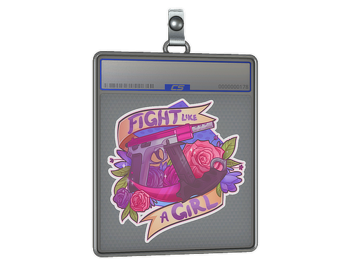 Item Sticker Slab | Fight like a Girl