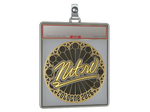 Item Sticker Slab | nitr0 (Gold) | Cologne 2026