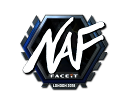 Item Sticker | NAF (Foil) | London 2018