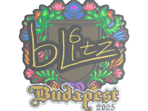 Item Sticker | bLitz (Embroidered) | Budapest 2025