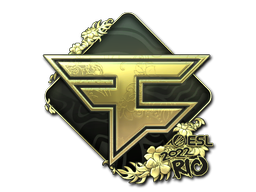 Item Sticker | FaZe Clan (Gold) | Rio 2022