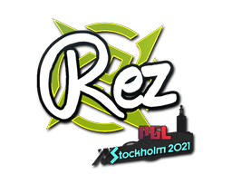 Item Sticker | REZ | Stockholm 2021