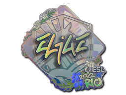 Item Sticker | EliGE (Holo) | Rio 2022