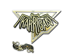 Item Sticker | karrigan (Gold) | Paris 2023