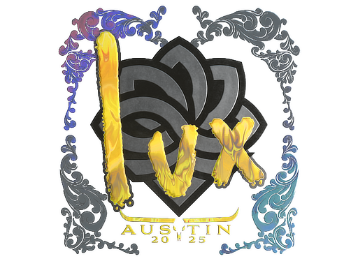 Item Sticker | lux (Holo) | Austin 2025