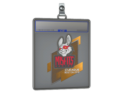 Item Sticker Slab | Misfits Gaming | Boston 2018
