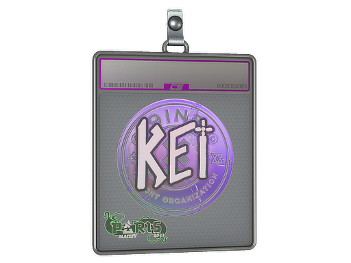 Item Sticker Slab | KEi (Holo) | Paris 2023