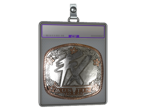 Item Sticker Slab | Fluxo (Foil) | Austin 2025