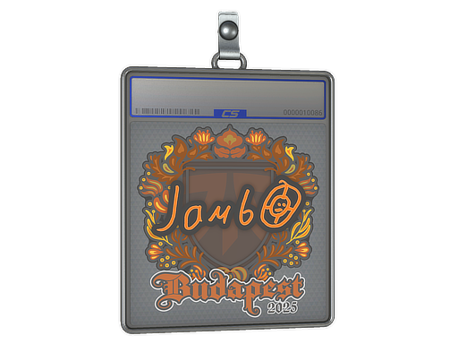 Item Sticker Slab | jambo | Budapest 2025