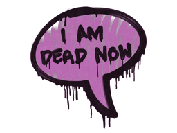 Item Sealed Graffiti | Dead Now (Bazooka Pink)