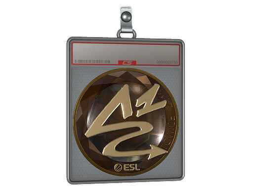 Item Sticker Slab | ANGE1 (Gold) | Katowice 2019