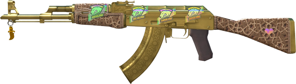 Item AK-47 | Gold Arabesque