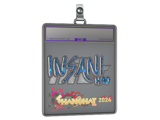 Item Sticker Slab | insani (Glitter) | Shanghai 2024