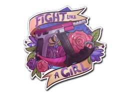 Item Sticker | Fight like a Girl