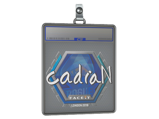 Item Sticker Slab | cadiaN | London 2018