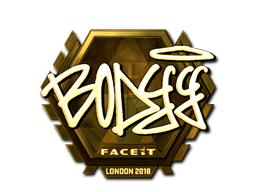Item Sticker | bodyy (Gold) | London 2018