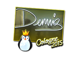 Item Sticker | dennis (Foil) | Cologne 2015