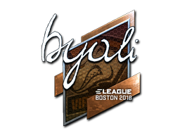 Item Sticker | byali (Foil) | Boston 2018
