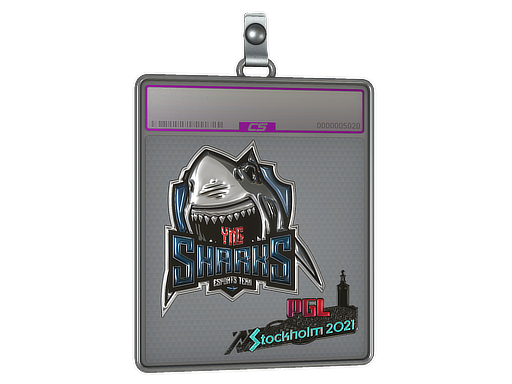 Item Sticker Slab | Sharks Esports (Foil) | Stockholm 2021
