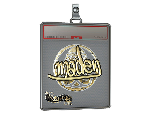 Item Sticker Slab | maden (Gold) | Paris 2023