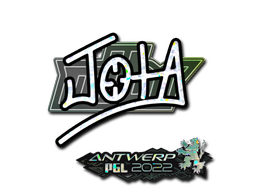 Item Sticker | JOTA (Glitter) | Antwerp 2022