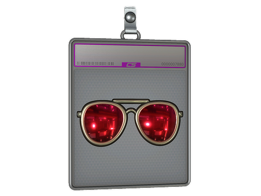Item Sticker Slab | Red Shades (Foil)