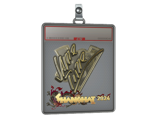 Item Sticker Slab | Jame (Gold) | Shanghai 2024