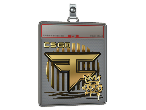 Item Sticker Slab | FaZe (Gold) | 2020 RMR