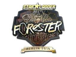 Item Sticker | Forester (Gold) | Berlin 2019