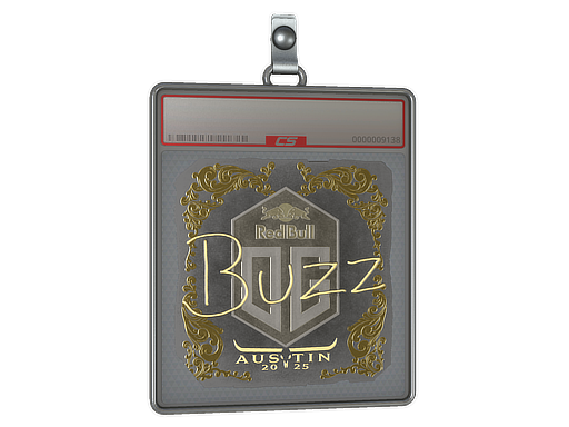 Item Sticker Slab | Buzz (Gold) | Austin 2025