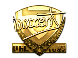 Item Sticker | innocent (Gold) | Krakow 2017