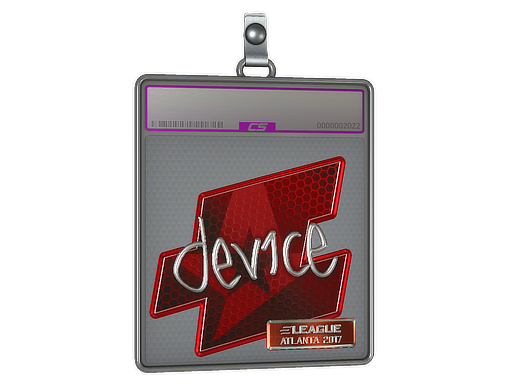 Item Sticker Slab | device (Foil) | Atlanta 2017