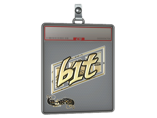 Item Sticker Slab | b1t (Gold) | Paris 2023