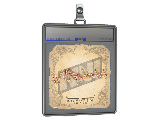 Item Sticker Slab | w0nderful | Austin 2025