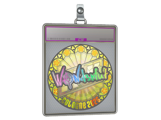 Item Sticker Slab | w0nderful (Holo) | Cologne 2026