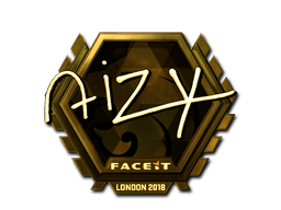 Item Sticker | aizy (Gold) | London 2018