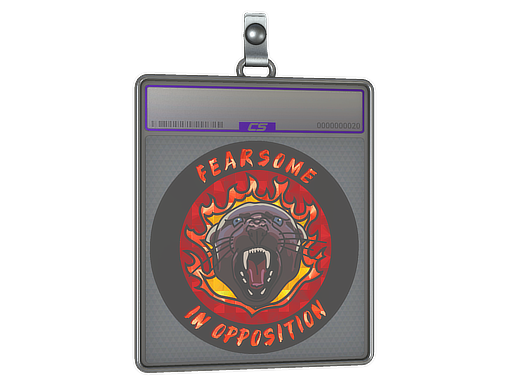 Item Sticker Slab | Fearsome (Holo)