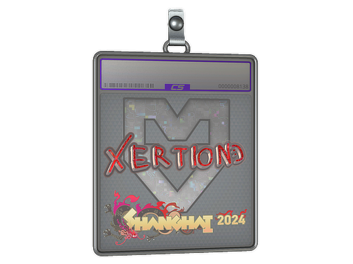 Item Sticker Slab | xertioN (Glitter) | Shanghai 2024