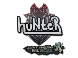 Item Sticker | huNter | Antwerp 2022